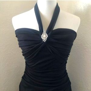 Floor Length Black Dress
